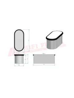 SA17375 FILTER VAZDUHA (A) HFI