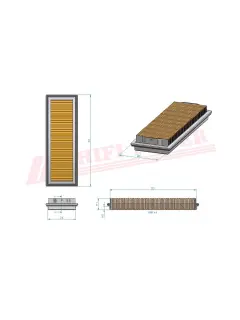 SC70005 FILTER KABINE HFI