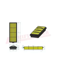 SA16774 FILTER VAZDUHA (A) HFI