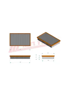 SA8436 FILTER VAZDUHA (A) HFI