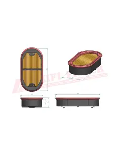 SA17483 FILTER VAZDUHA (C) HFI