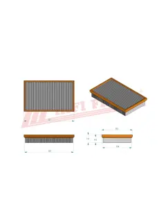 SA642 FILTER VAZDUHA (A) HFI
