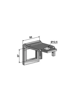 1.HH17-3011 NOSAČ S-OPRUGE R50X15 S32X12 O32X10 IND