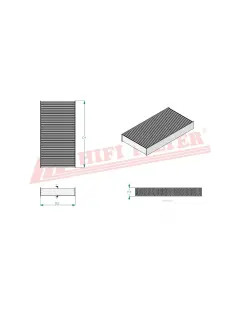 SC50180 FILTER KABINE (B) HFI