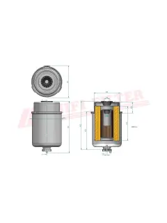 SN70233 FILTER GORIVA (A) HFI