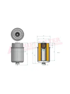 SN70110 FILTER GORIVA (A) HFI