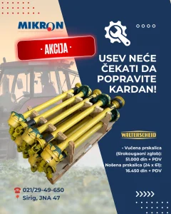 Akcija_Kardani za prskalice_Walterscheid